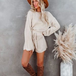 NWOT Vici sweater romper